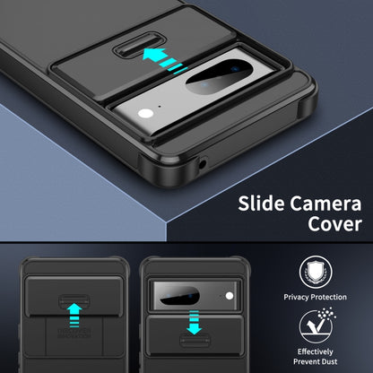 Sliding Camshield TPU + PC Phone Case, For Google Pixel 9a, For Google Pixel 9 Pro XL, For Google Pixel 9 / 9 Pro, For Google Pixel 8a
