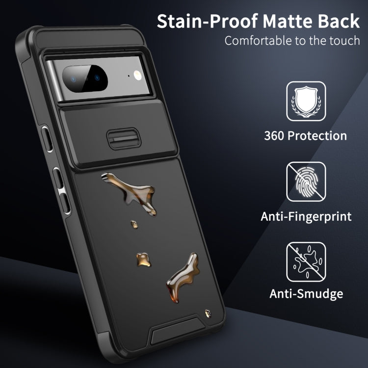 Sliding Camshield TPU + PC Phone Case, For Google Pixel 7 Pro, For Google Pixel 7, For Google Pixel 6a