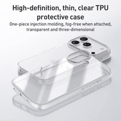ZGA Clear TPU Shockproof Phone Case, For iPhone 17 Pro Max, For iPhone 17 Pro, For iPhone 17, For iPhone Air