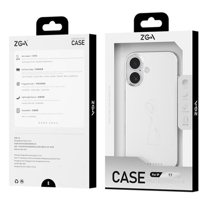 ZGA Clear TPU Shockproof Phone Case, For iPhone 17 Pro Max, For iPhone 17 Pro, For iPhone 17, For iPhone Air