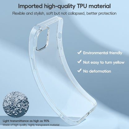 ZGA Clear TPU Shockproof Phone Case, For iPhone 17e / 16e, For iPhone 17 Pro Max, For iPhone 17 Pro, For iPhone 17, For iPhone Air, For iPhone 16 Pro Max, For iPhone 16 Pro, For iPhone 16 Plus, For iPhone 16, For iPhone 15 Pro Max, For iPhone 15 Pro   ...