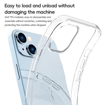 ZGA Clear TPU Shockproof Phone Case, For iPhone 17e / 16e, For iPhone 17 Pro Max, For iPhone 17 Pro, For iPhone 17, For iPhone Air, For iPhone 16 Pro Max, For iPhone 16 Pro, For iPhone 16 Plus, For iPhone 16, For iPhone 15 Pro Max, For iPhone 15 Pro   ...