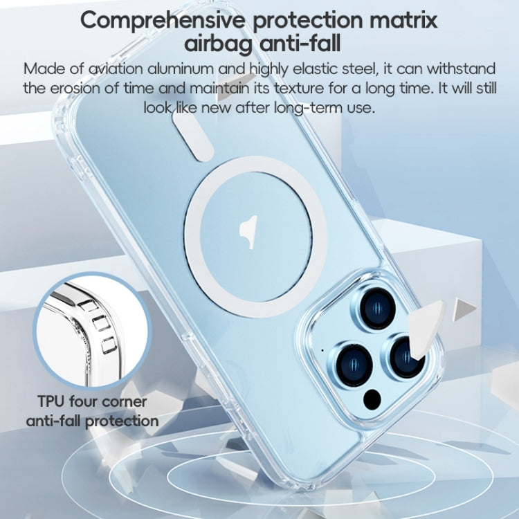 ZGA Magsafe Clear PC Hybrid TPU Phone Case