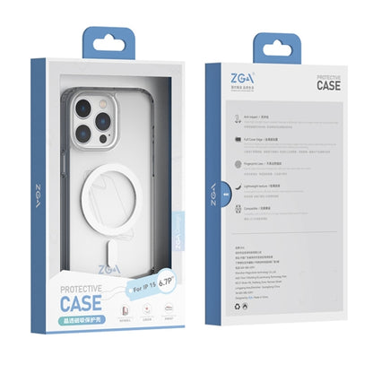 ZGA Magsafe Clear PC Hybrid TPU Phone Case