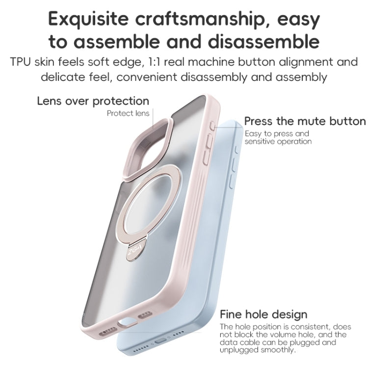 ZGA Magsafe Holder PC Hybrid TPU Phone Case