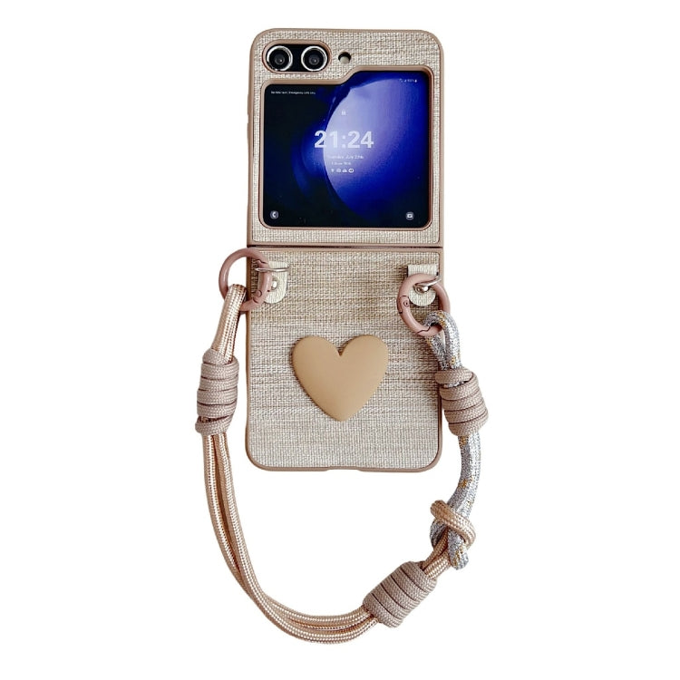 Illusory Color Leather Texture PC Phone Case with Color Strap