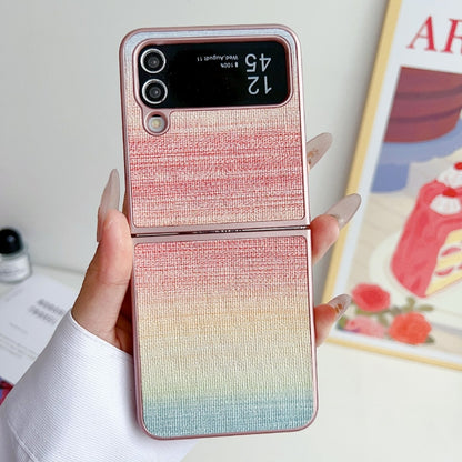 Illusory Color Leather Texture PC Phone Case