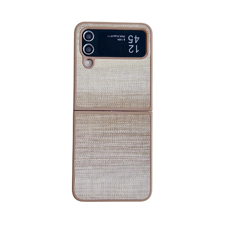 Illusory Color Leather Texture PC Phone Case, For Samsung Galaxy Z Flip6 / Flip7 FE, For Samsung Galaxy Z Flip5, For Samsung Galaxy Z Flip4, For Samsung Galaxy Z Flip3