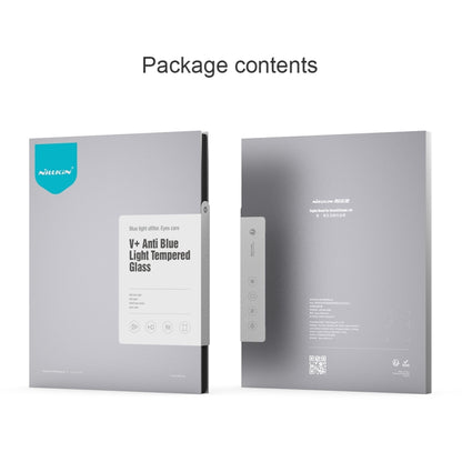 NILLKIN V+ Series Anti-Blue Light Tempered Glass Protective Film, For iPad Pro 11 2025 / 2024, For iPad Air 11 2024 / 2025