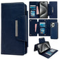 Multifunctional 7-Cards Wallet Leather Phone Case, For iPhone 16, For iPhone 15 Pro Max, For iPhone 15 Pro, For iPhone 15 Plus