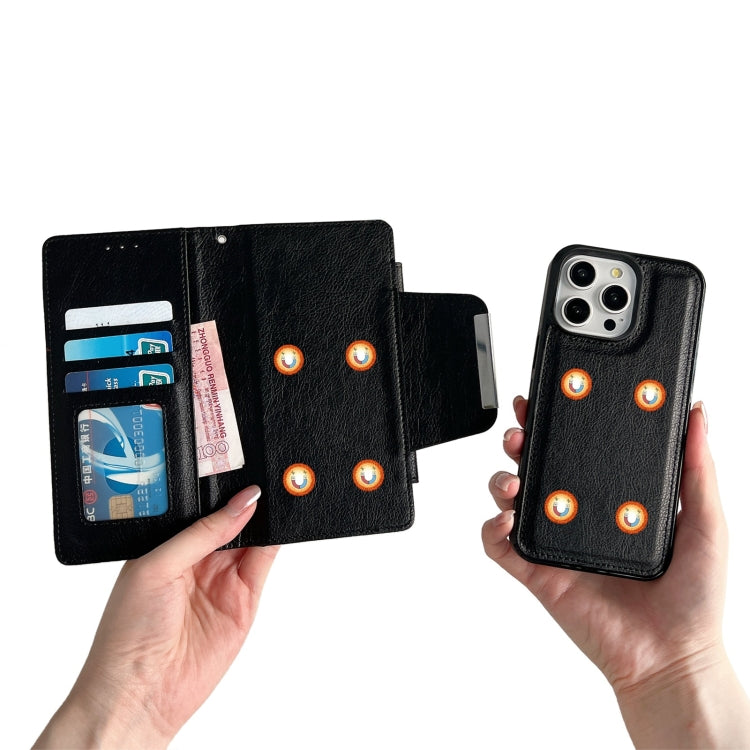 Multifunctional 7-Cards Wallet Leather Phone Case, For iPhone 15, For iPhone 14 Plus, For iPhone 14, For iPhone 14 Pro