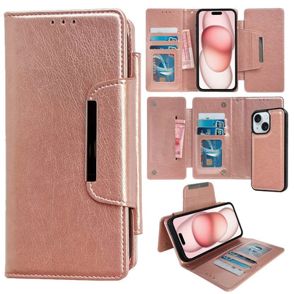Multifunctional 7-Cards Wallet Leather Phone Case, For iPhone 15, For iPhone 14 Plus, For iPhone 14, For iPhone 14 Pro