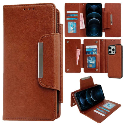 Multifunctional 7-Cards Wallet Leather Phone Case