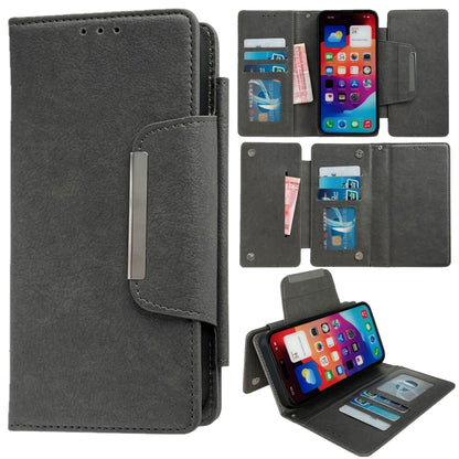 Multifunctional 7-Cards Wallet Leather Phone Case, For iPhone Air, For iPhone 16 Pro Max, For iPhone 16 Pro, For iPhone 16 Plus