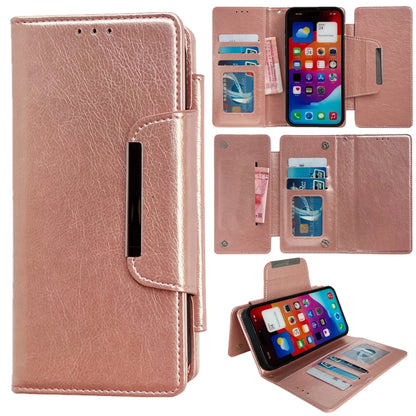 Multifunctional 7-Cards Wallet Leather Phone Case, For iPhone Air, For iPhone 16 Pro Max, For iPhone 16 Pro, For iPhone 16 Plus