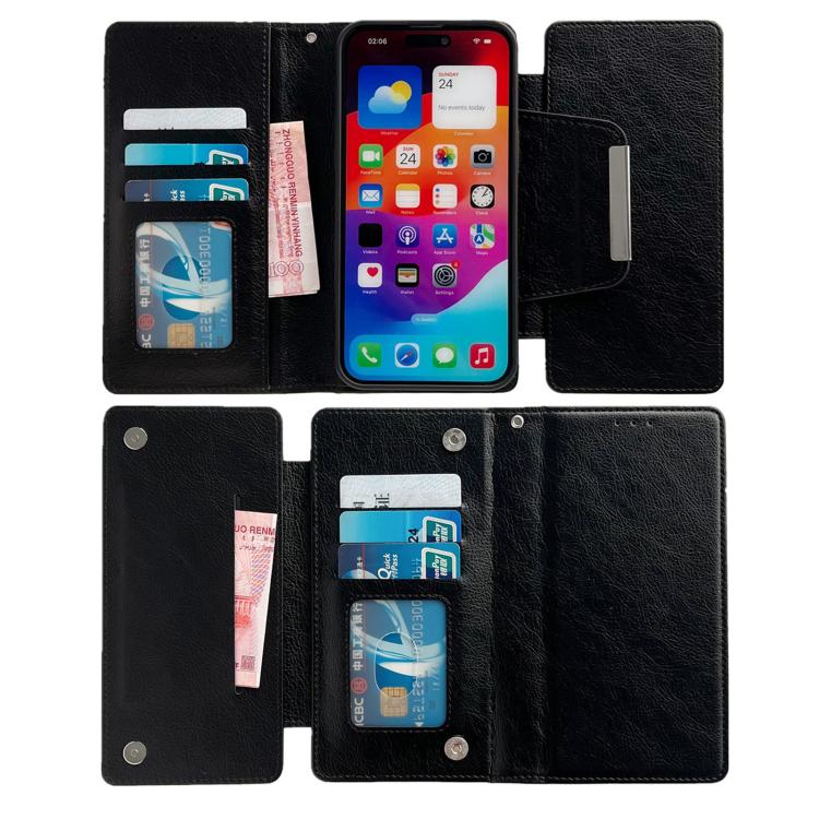 Multifunctional 7-Cards Wallet Leather Phone Case