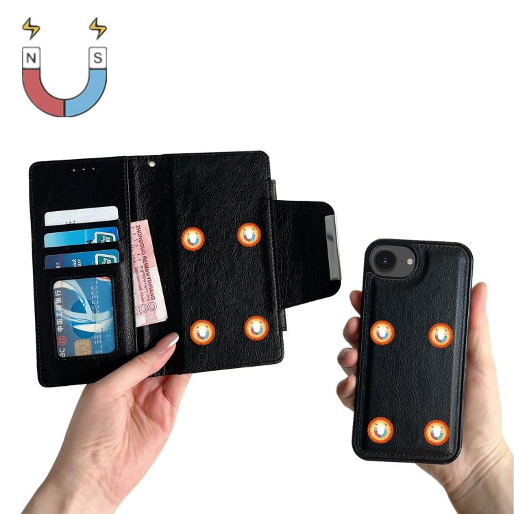 Multifunctional 7-Cards Wallet Leather Phone Case