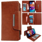 Multifunctional 7-Cards Wallet Leather Phone Case, For iPhone 18 Pro / 17 Pro, For iPhone 18 Pro Max / 17 Pro Max, For iPhone 17e / 16e, For iPhone 17