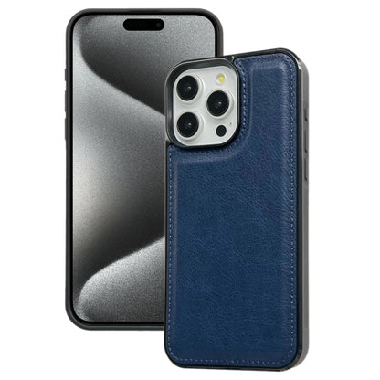 Cowhide Texture Back Cover Phone Case, For iPhone 16, For iPhone 15 Pro Max, For iPhone 15 Pro, For iPhone 15 Plus