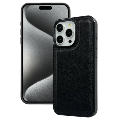 Cowhide Texture Back Cover Phone Case, For iPhone 16, For iPhone 15 Pro Max, For iPhone 15 Pro, For iPhone 15 Plus