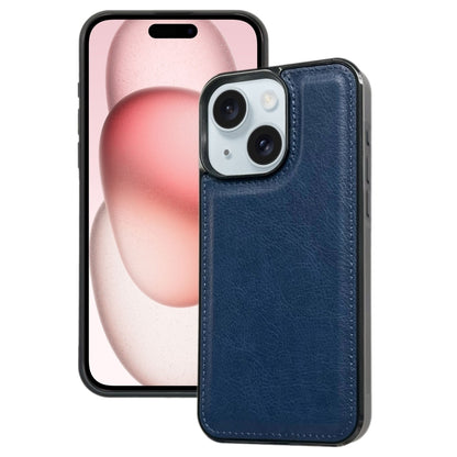 Cowhide Texture Back Cover Phone Case, For iPhone 16, For iPhone 15 Pro Max, For iPhone 15 Pro, For iPhone 15 Plus