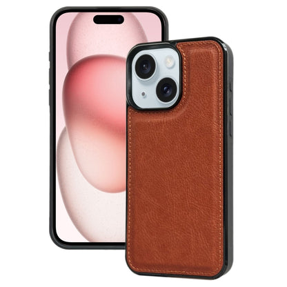 Cowhide Texture Back Cover Phone Case, For iPhone 15, For iPhone 14 Plus, For iPhone 14, For iPhone 14 Pro