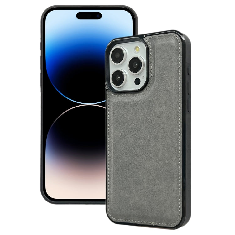 Cowhide Texture Back Cover Phone Case, For iPhone 15, For iPhone 14 Plus, For iPhone 14, For iPhone 14 Pro