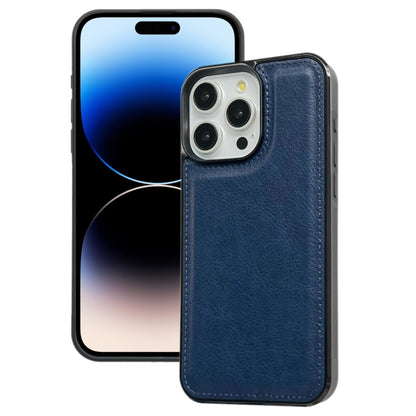Cowhide Texture Back Cover Phone Case, For iPhone 15, For iPhone 14 Plus, For iPhone 14, For iPhone 14 Pro