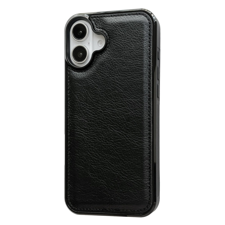 Cowhide Texture Back Cover Phone Case, For iPhone 16, For iPhone 15 Pro Max, For iPhone 15 Pro, For iPhone 15 Plus