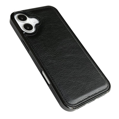 Cowhide Texture Back Cover Phone Case, For iPhone 16, For iPhone 15 Pro Max, For iPhone 15 Pro, For iPhone 15 Plus