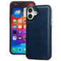 Cowhide Texture Back Cover Phone Case, For iPhone 16, For iPhone 15 Pro Max, For iPhone 15 Pro, For iPhone 15 Plus