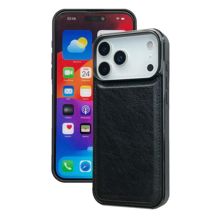 Cowhide Texture Back Cover Phone Case, For iPhone 17e / 16e, For iPhone 17 Pro Max, For iPhone 17 Pro, For iPhone 17