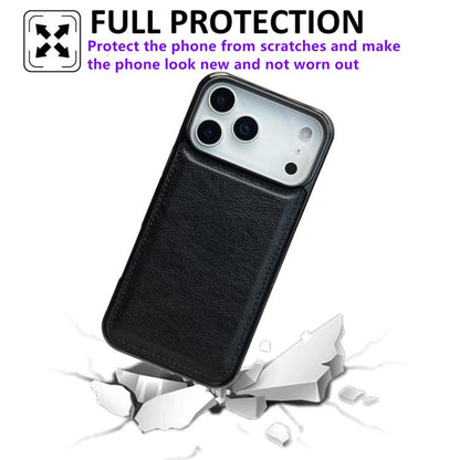 Cowhide Texture Back Cover Phone Case, For iPhone 18 Pro / 17 Pro, For iPhone 18 Pro Max / 17 Pro Max, For iPhone 17e / 16e, For iPhone 17