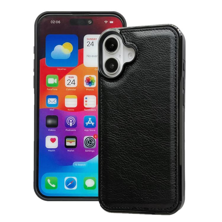 Cowhide Texture Back Cover Phone Case, For iPhone 17e / 16e, For iPhone 17 Pro Max, For iPhone 17 Pro, For iPhone 17