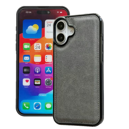 Cowhide Texture Back Cover Phone Case, For iPhone 17e / 16e, For iPhone 17 Pro Max, For iPhone 17 Pro, For iPhone 17