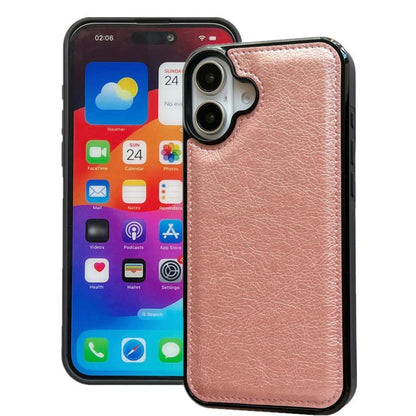 Cowhide Texture Back Cover Phone Case, For iPhone 17e / 16e, For iPhone 17 Pro Max, For iPhone 17 Pro, For iPhone 17