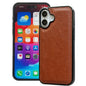 Cowhide Texture Back Cover Phone Case, For iPhone 17e / 16e, For iPhone 17 Pro Max, For iPhone 17 Pro, For iPhone 17