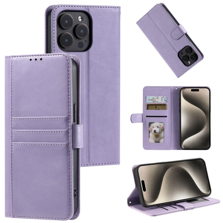 Simple 6-Card Wallet Leather Phone Case, For iPhone 14 Pro, For iPhone 14 Pro Max, For iPhone 7 / 8 / SE 2022