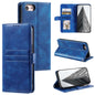 Simple 6-Card Wallet Leather Phone Case, For iPhone 14 Pro, For iPhone 14 Pro Max, For iPhone 7 / 8 / SE 2022