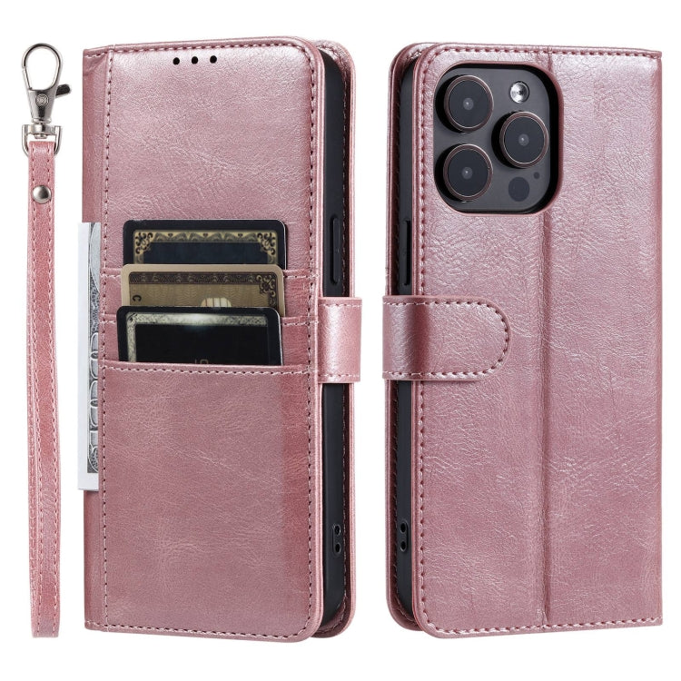 Simple 6-Card Wallet Leather Phone Case, For iPhone 13 Pro Max, For iPhone 13 Pro, For iPhone 13