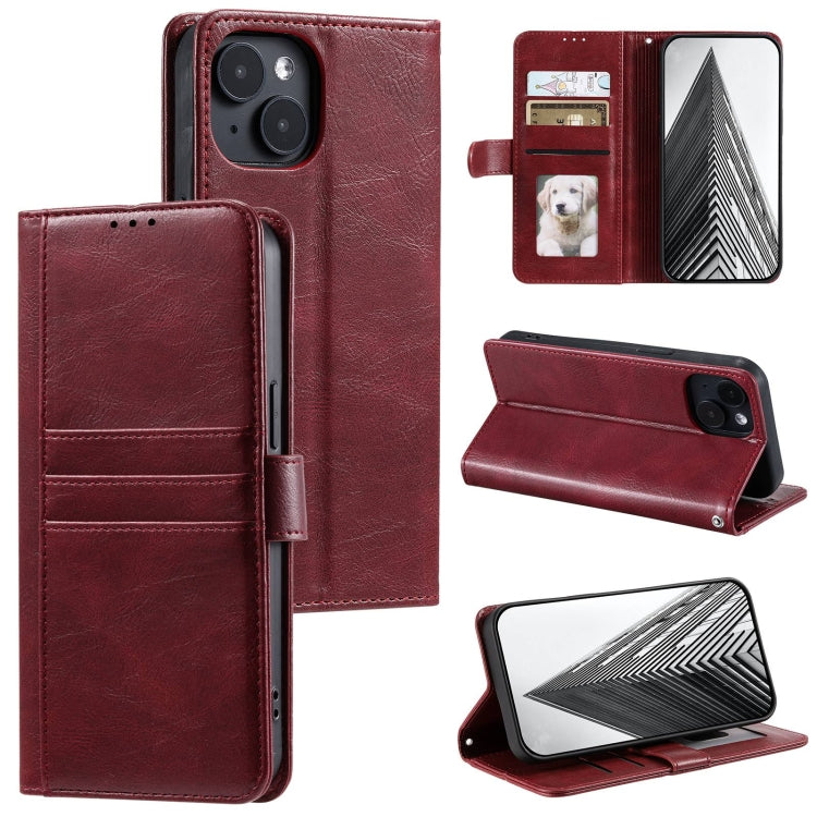 Simple 6-Card Wallet Leather Phone Case, For iPhone 13 mini, For iPhone 12 / 12 Pro, For iPhone 12 Pro Max