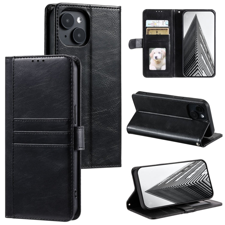 Simple 6-Card Wallet Leather Phone Case, For iPhone 13 mini, For iPhone 12 / 12 Pro, For iPhone 12 Pro Max