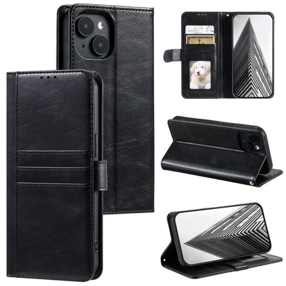 Simple 6-Card Wallet Leather Phone Case, For iPhone 13 mini, For iPhone 12 / 12 Pro, For iPhone 12 Pro Max