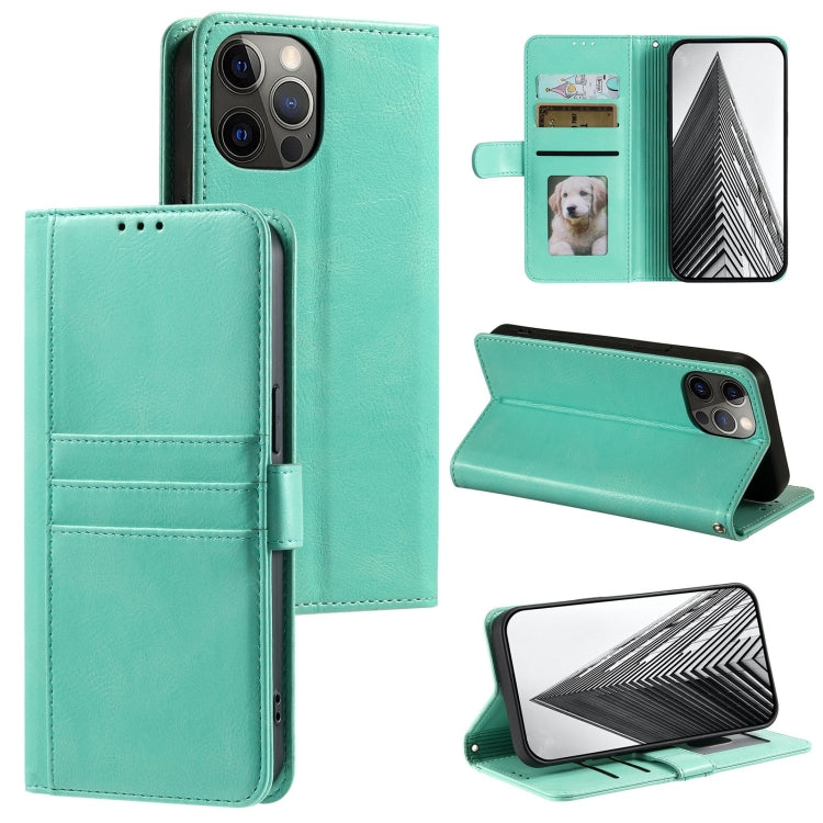 Simple 6-Card Wallet Leather Phone Case, For iPhone 13 mini, For iPhone 12 / 12 Pro, For iPhone 12 Pro Max