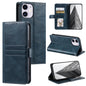 Simple 6-Card Wallet Leather Phone Case, For iPhone 12 mini, For iPhone 11 Pro Max, For iPhone 11