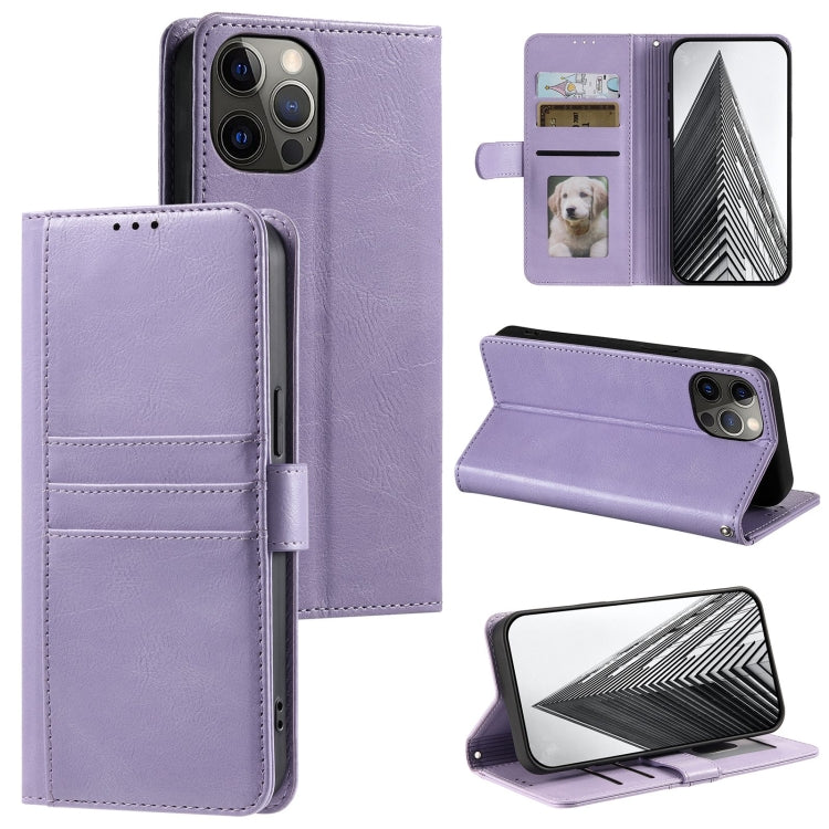 Simple 6-Card Wallet Leather Phone Case, For iPhone 11 Pro