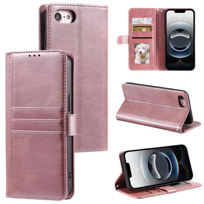 Simple 6-Card Wallet Leather Phone Case, For iPhone 16e / 17e, For iPhone 16 Pro Max, For iPhone 16 Pro