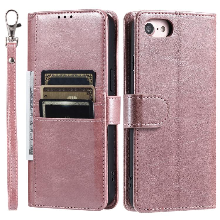 Simple 6-Card Wallet Leather Phone Case, For iPhone 16e / 17e, For iPhone 16 Pro Max, For iPhone 16 Pro