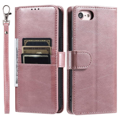 Simple 6-Card Wallet Leather Phone Case, For iPhone 16e / 17e, For iPhone 16 Pro Max, For iPhone 16 Pro