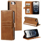 Simple 6-Card Wallet Leather Phone Case, For iPhone 16e / 17e, For iPhone 16 Pro Max, For iPhone 16 Pro